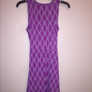 Purple formal dress